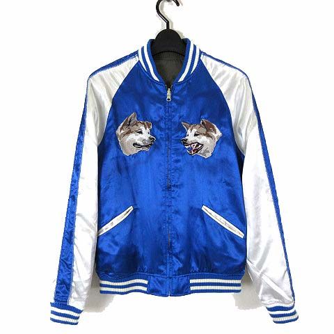 ★超美品！VANQUISHヴァンキッシュリバーシブルスカジャン 渋谷地図ハチ公 VANQUISH ヴァンキッシュ 渋谷 スカジャン SHIBUYA SOUVENIR