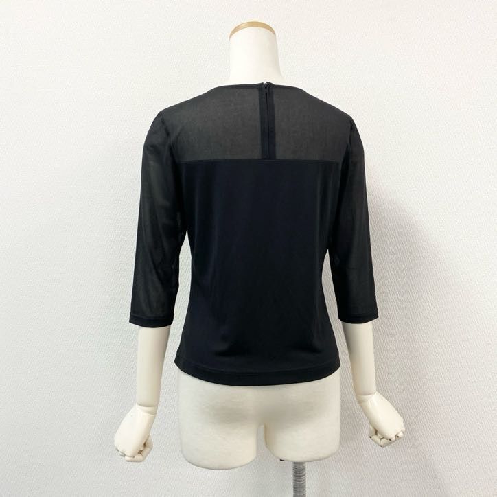 LEONARD レオナール チュニック 七分袖 人気のカンカン素材 LEONARD - 近年美品 LEONARD レオナール カンカン チュニック