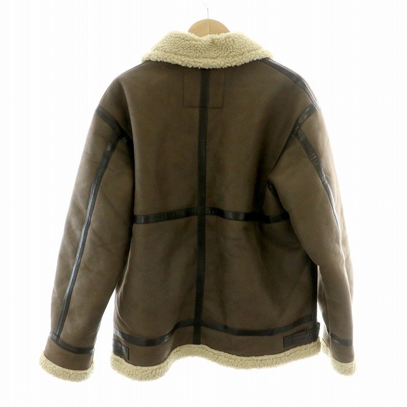 Fake Mouton Jacket フェイクムートン ジャケット Faded Fake Mouton Jacket/フェイディドフェイクムートン