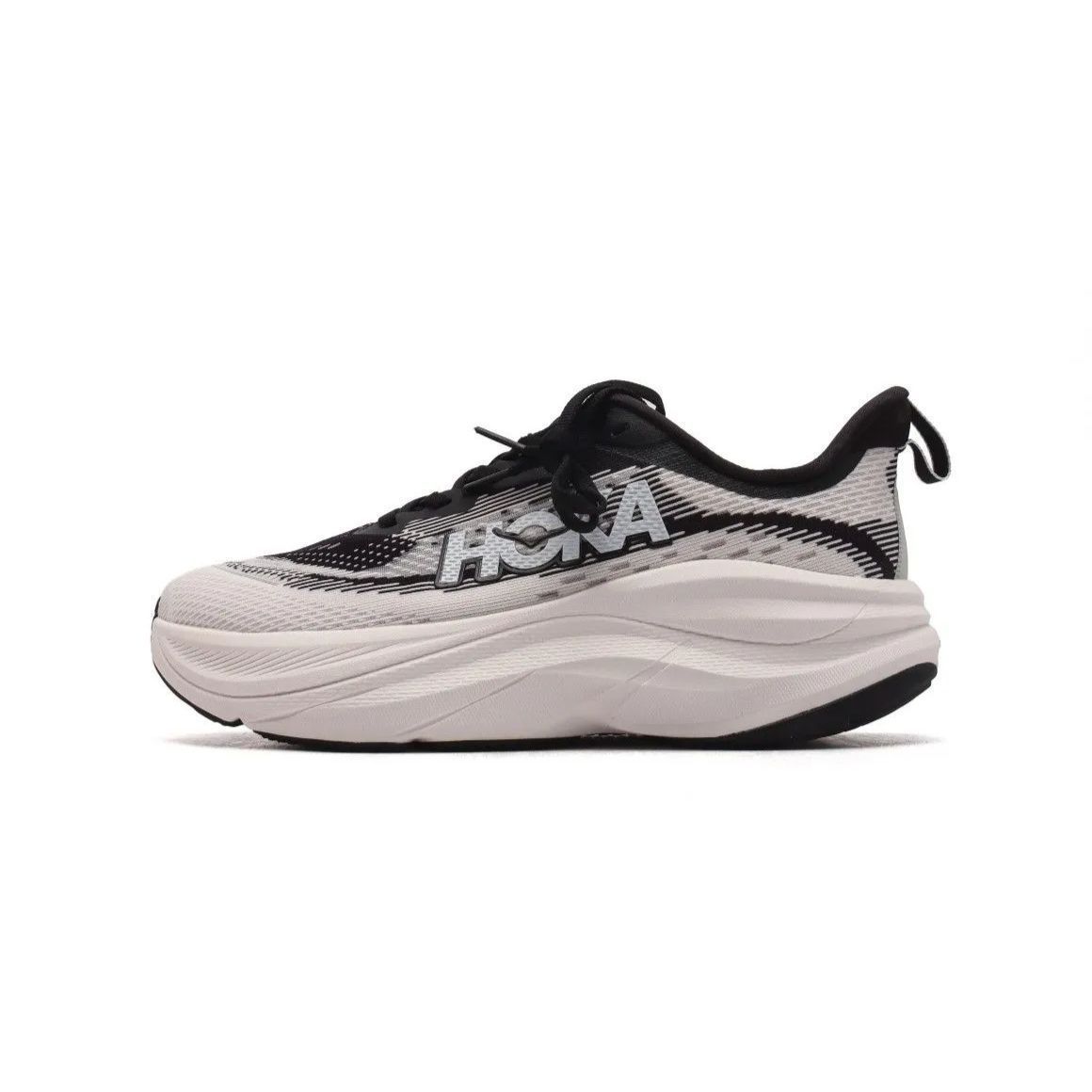 HOKA ONEONE ホカ オネオネ スカイフロー SKYFLOW ランニングシューズ メンズ レディース兼用 ブラック | グレー | ホワイト
