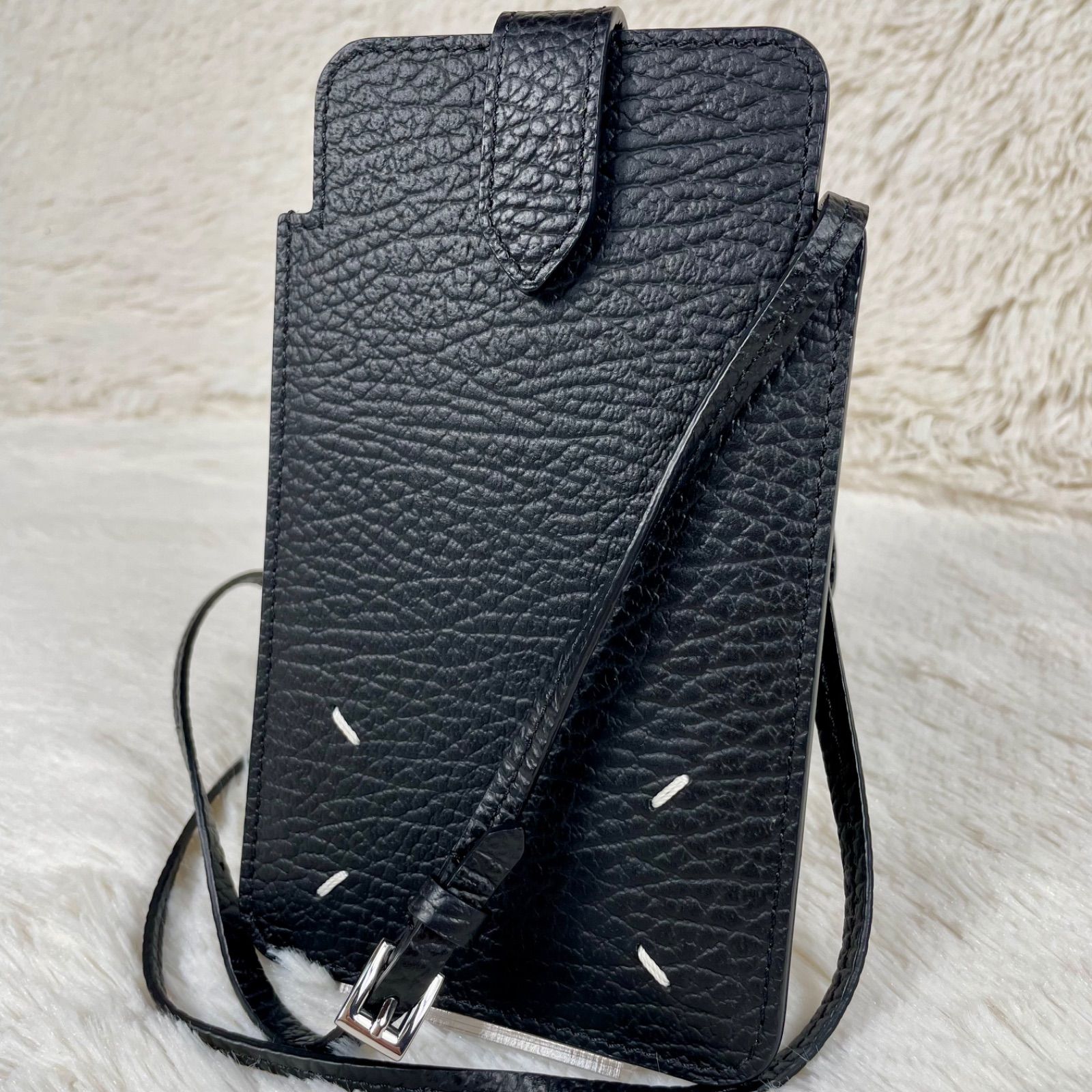 Maison Margiela メゾンマルジェラ ショルダーポーチ スマホケース レザー