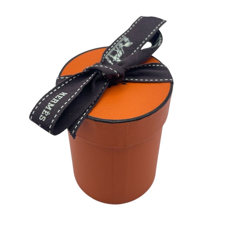 エルメス HERMES ツイリー KELLYENPERLES ブルーxオレンジ シルク  