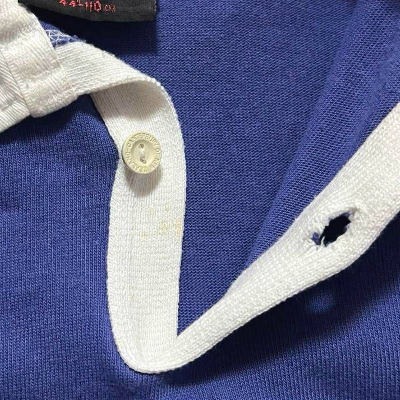 90s vintage ニュージーランド製 カンタベリー 肉厚ラガーシャツ