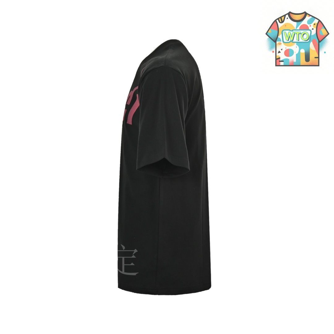 GUCCI グラデーションカラーTシャツ プリント テクニカルコットンジャージー Tシャツブルー
