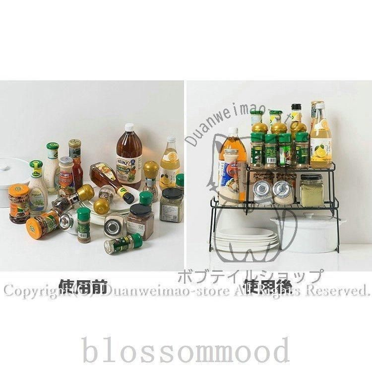 コの字ラックスチールミニサイズ 可コの字ラックキッチンスチールバスルーム用キッチン用卓上収納収納ラック省スペース収納棚