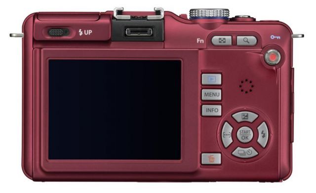 OLYMPUS ミラーレス一眼 E-PL1s ダブルズームキット レッド E