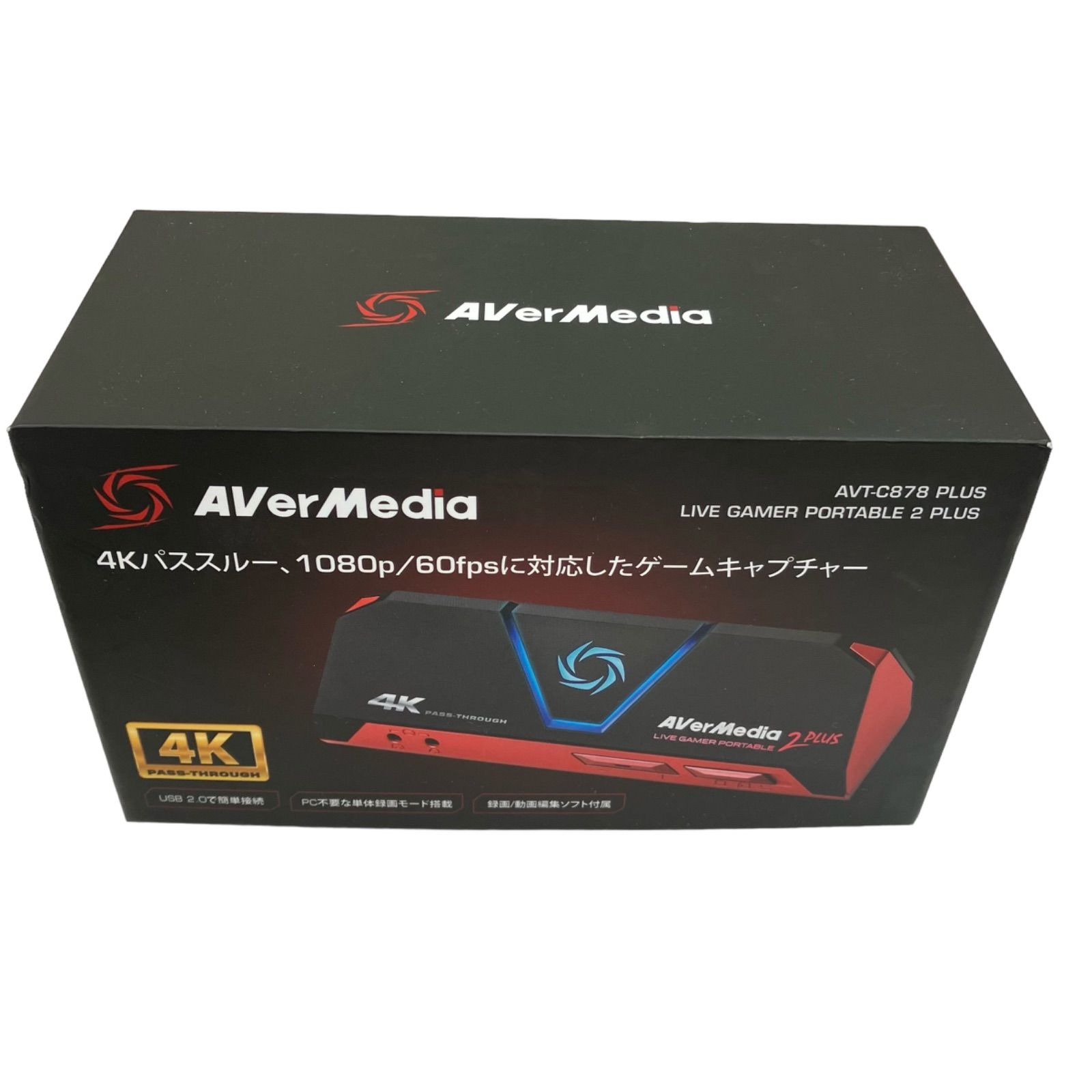 浜ya42 AVerMedia LIVE GAMER POTABLE2 PLUS ATV-C878 キャプチャー 