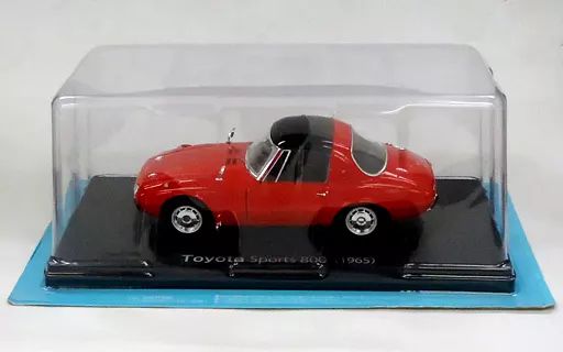 中古】ミニカー 1/24 Toyota Sport 800 1965(レッド×ブラック