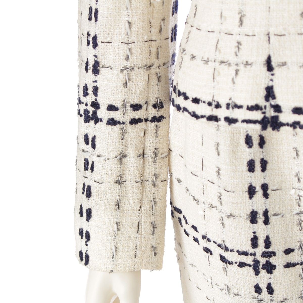 ヴァレンティノ ツイード コットン レーヨン ウール miss v スカート  