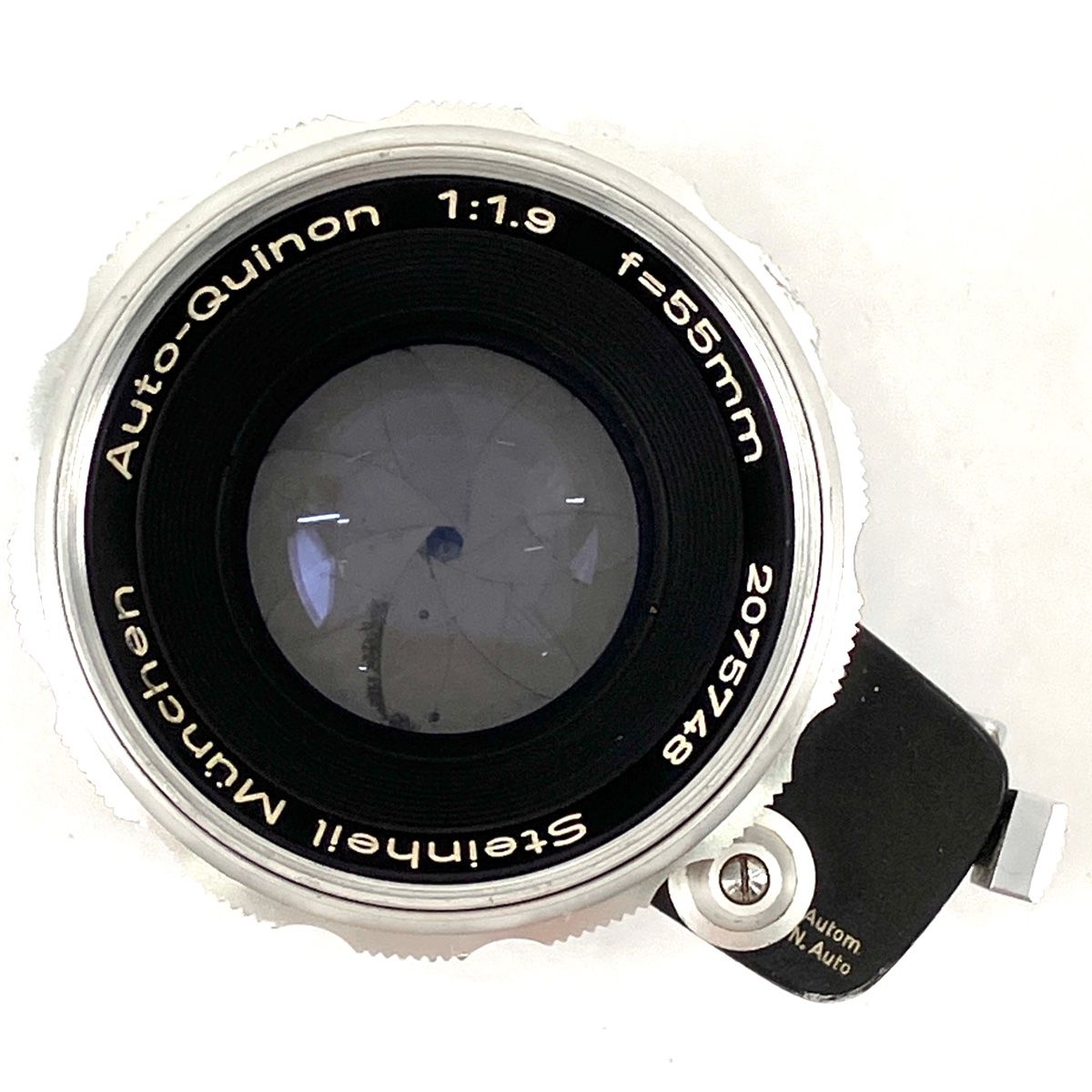 シュタインハイル ミュンヘン Steinheil Munchen Auto-Quinon 55mm f1.9 EXAKTAマウント 中古 在庫一掃】 シュタインハイル ミュンヘン Steinheil Munchen