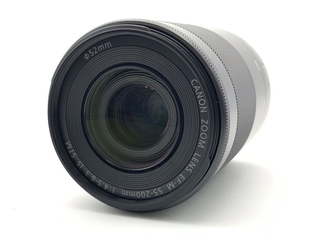 EF-M55-200mm F4.5-6.3 IS STMシルバー 中古】 【良品】 キヤノン EF
