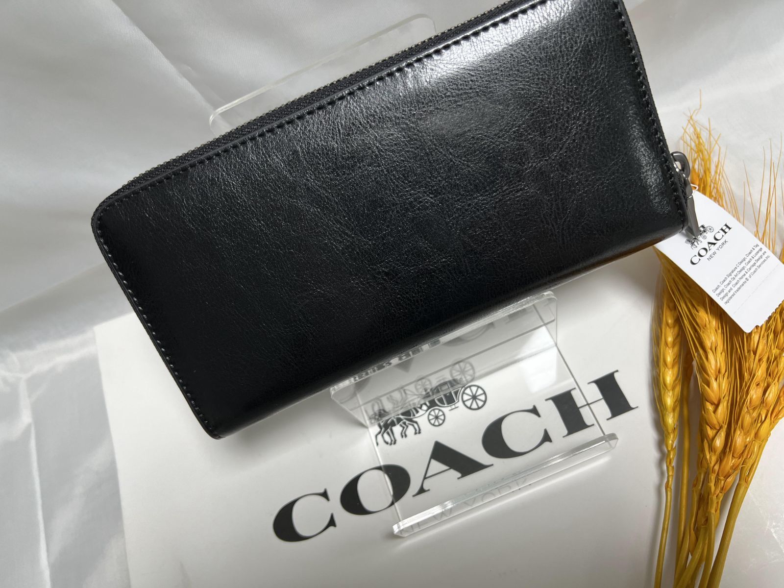 コーチ COACH 長財布 財布 アコーディオン ウォレット スポーツ カーフ 