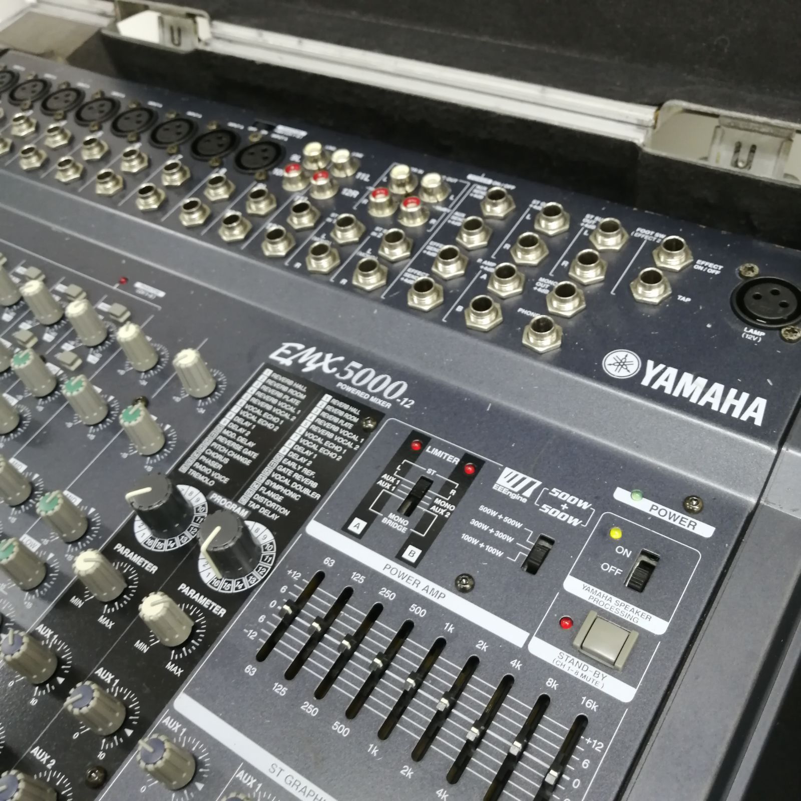 動作品】YAMAHA パワードミキサー EMX5000-12 - メルカリ