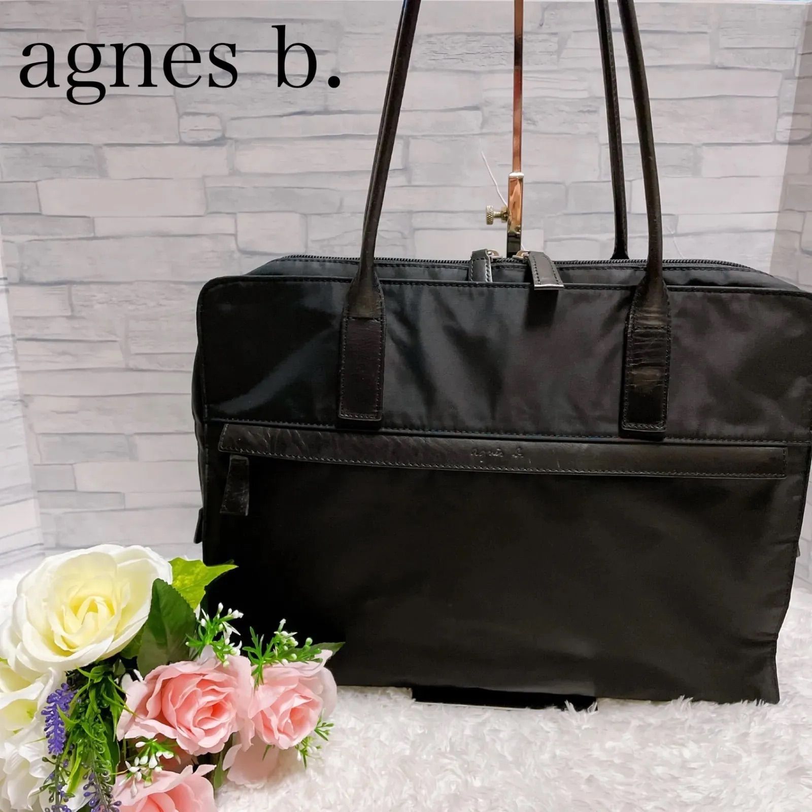 アニエスベー agnes b ビジネスバッグ 就活バッグ