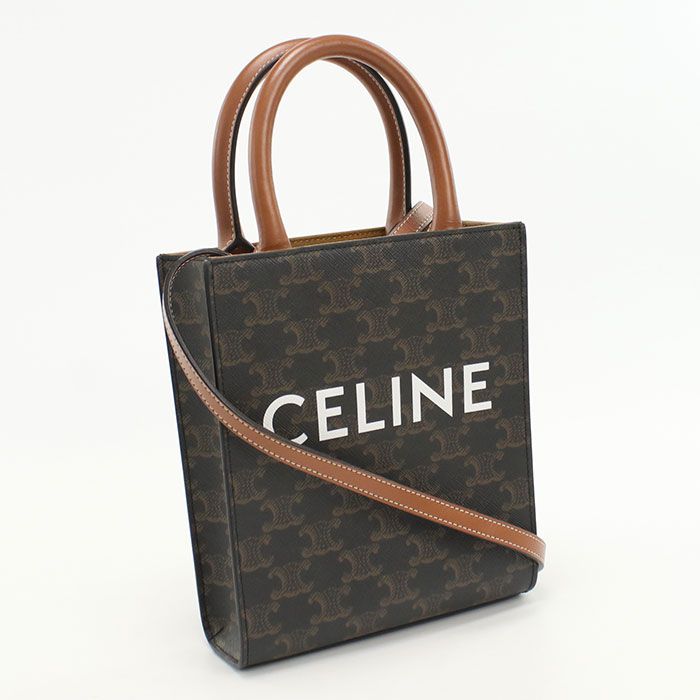 CELINE セリーヌ ミニ バーティカル カバ トリオンフキャンバス