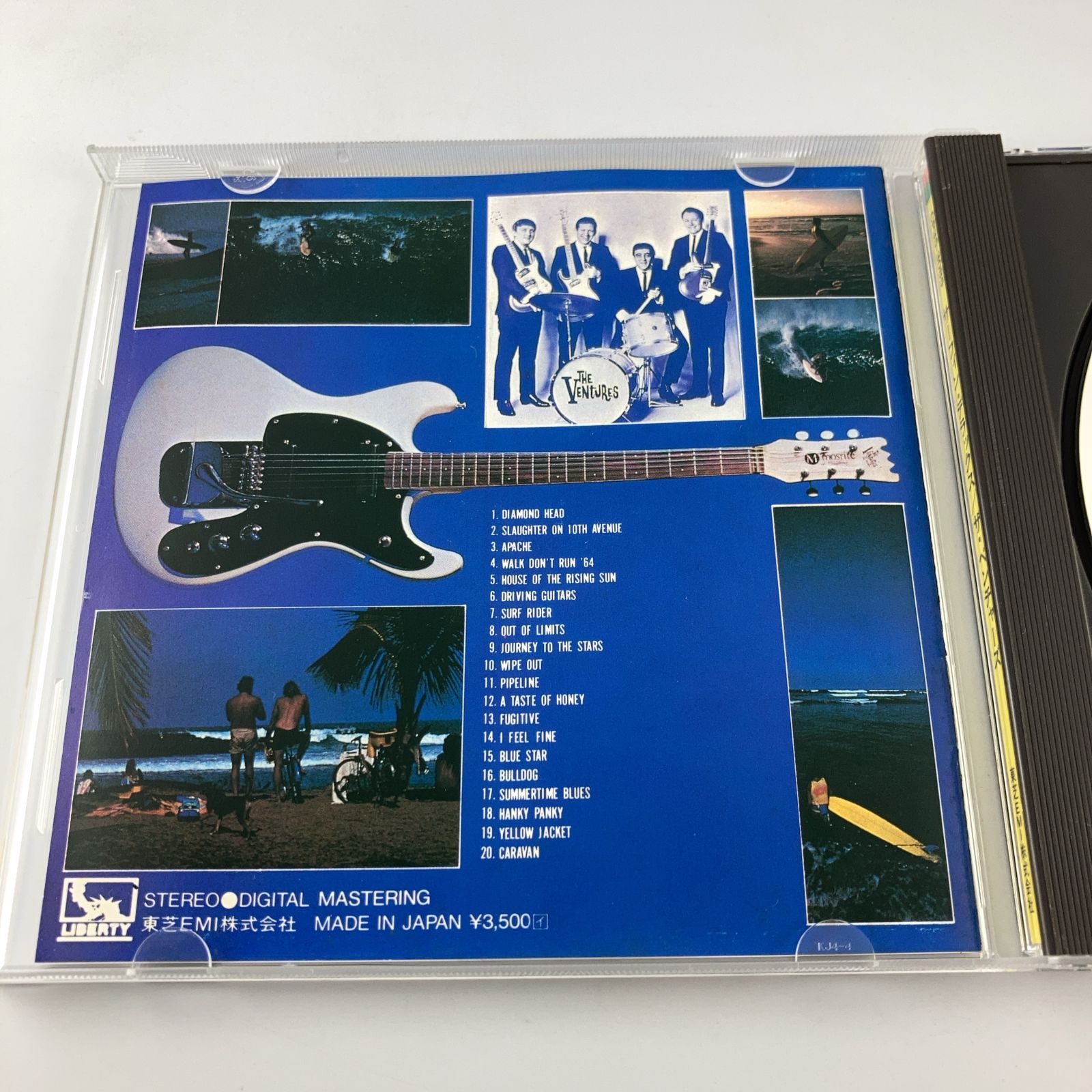 CD ザ・ベンチャーズ / サーフィン・デラックス(廃盤) 1984/02/21 CP35