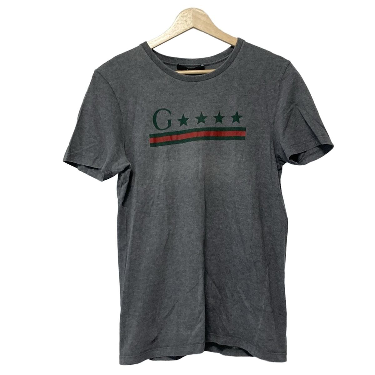 GUCCIグレーTシャツ（S） GUCCIグレーTシャツ（S）