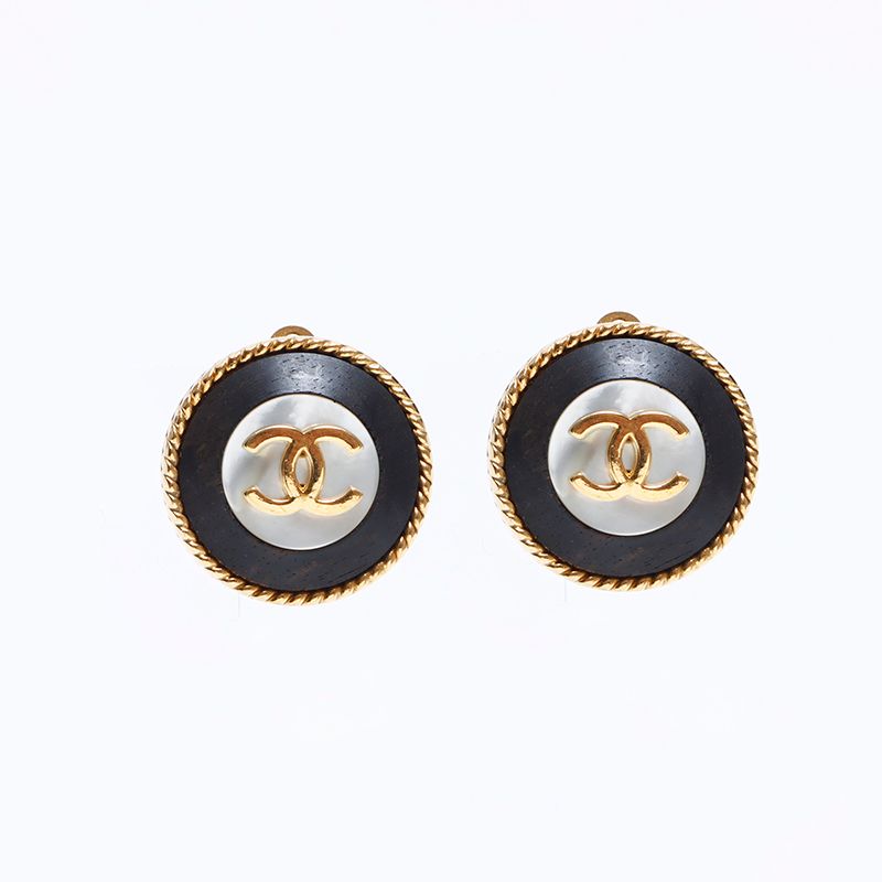 CHANEL シャネル イヤリング 96P ココマーク ラウンド ヴィンテージ 