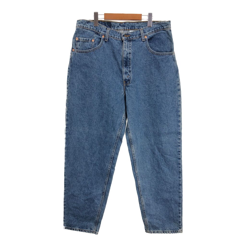 90年代 USA製 Levi's リーバイス 560 デニムパンツ 大きいサイズ ブルー (メンズ W38 L30) 中古 古着 R8153