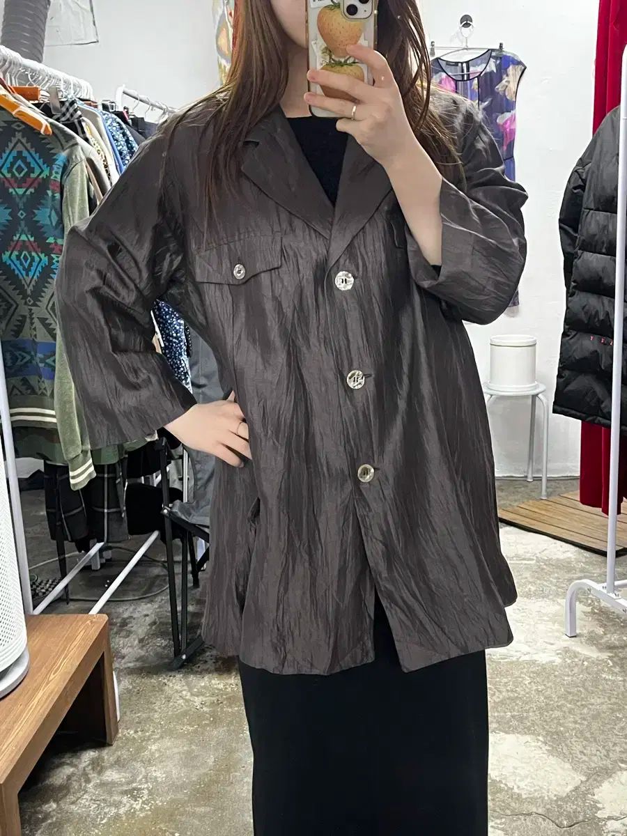 ヨーガンレール シルクコットンストライプ チュニック ヨーガンレール