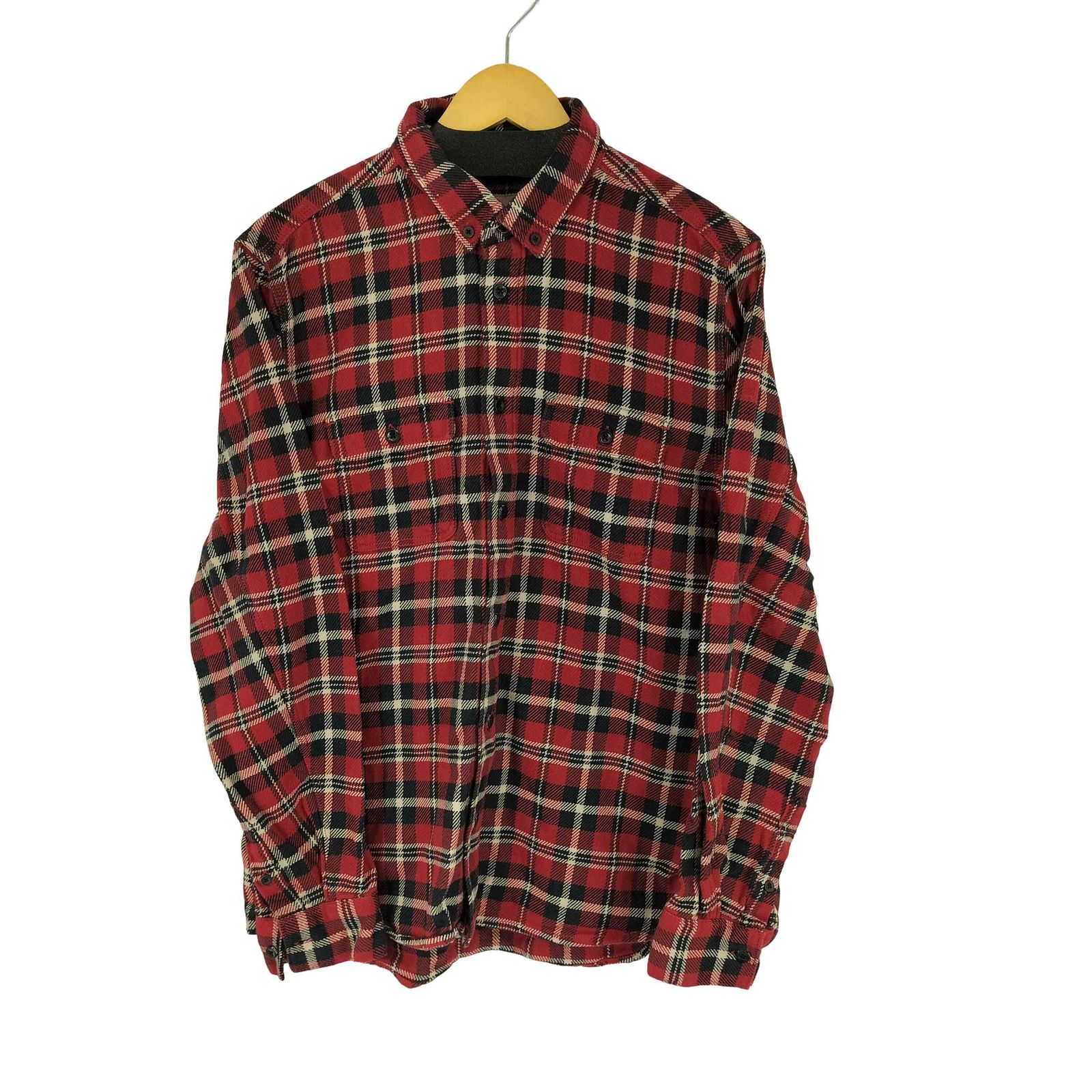 ユーズドフルギ USED古着 L/S コットンネルシャツ メンズ  3L
