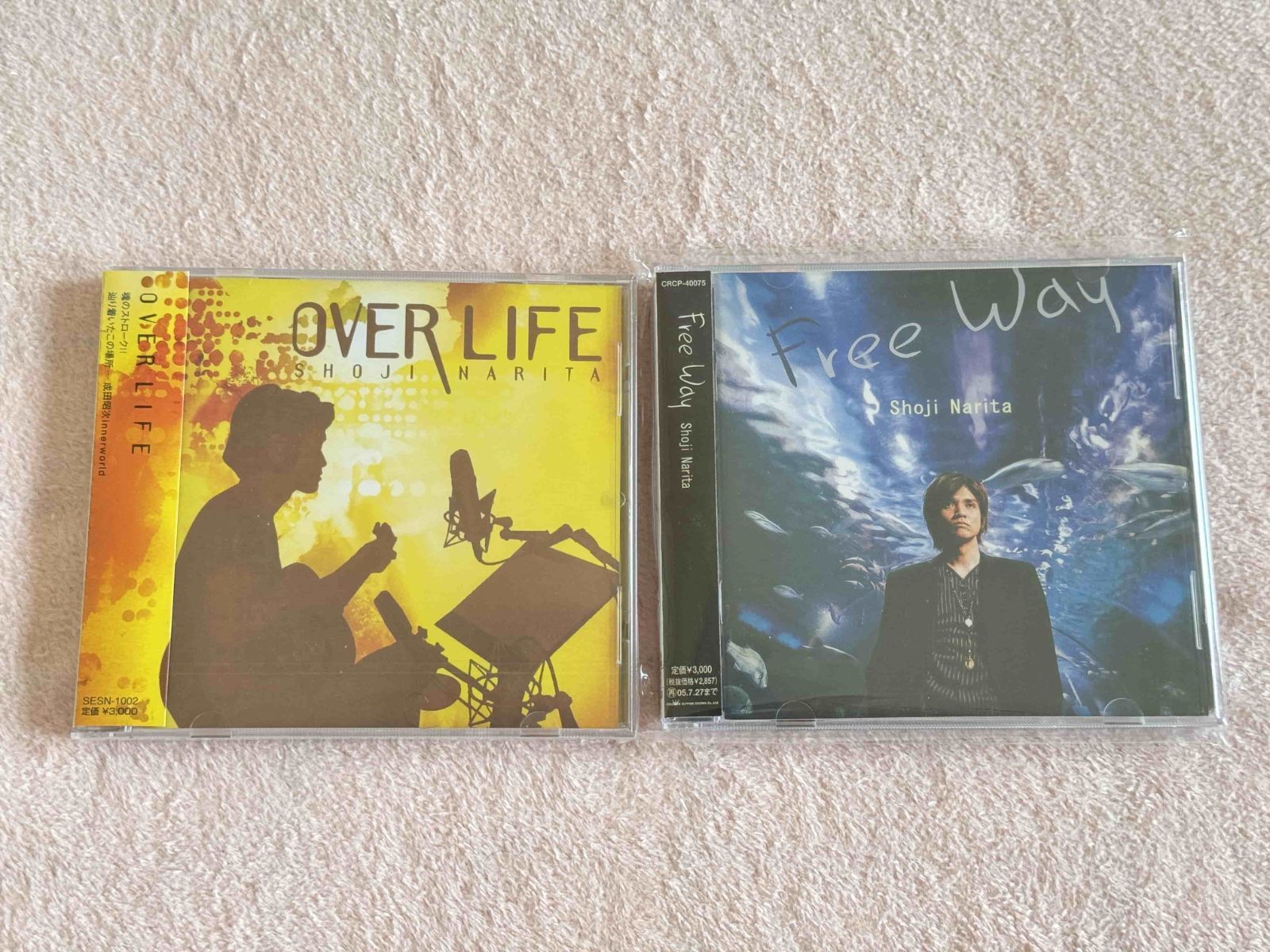 ※送料無料※ 成田昭次 アルバム 『OVER LIFE』2007年発売 男闘呼組 成田昭次 アルバム 『OVER LIFE』2007年発売 11曲