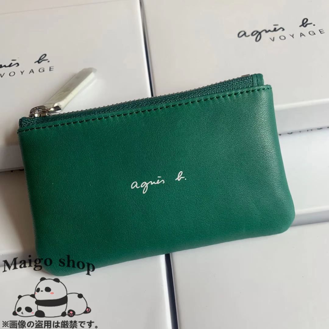 【即購入大歓迎】agnes b. アニエスベー キーケース 牛革 コインケース 財布 小銭入れ コインケース フラグメントケース 7色