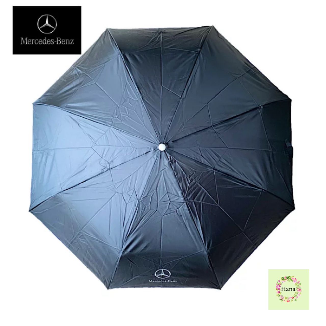非売品】Mercedes Benz メルセデス ベンツ 折りたたみ傘 ブラック