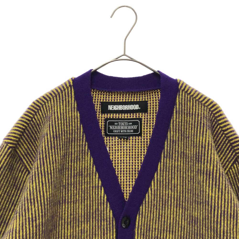 NEIGHBORHOOD (ネイバーフッド) STRIPE CUBE / W-CARDY LS ストライプ