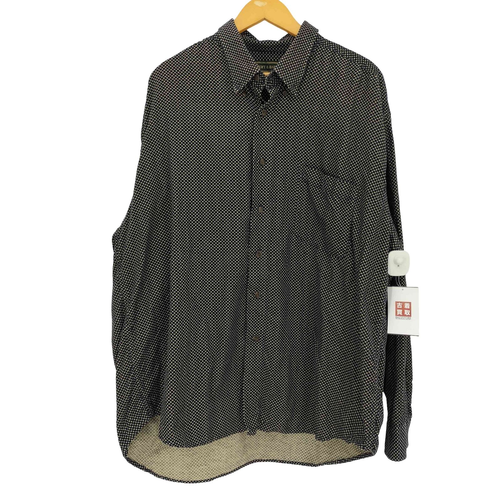 【I44】Croft＆barrow ネルシャツ 長袖シャツ BDシャツ メンズ croft&barrow(クラフトアンドバロー)】Archive LS Denim BD