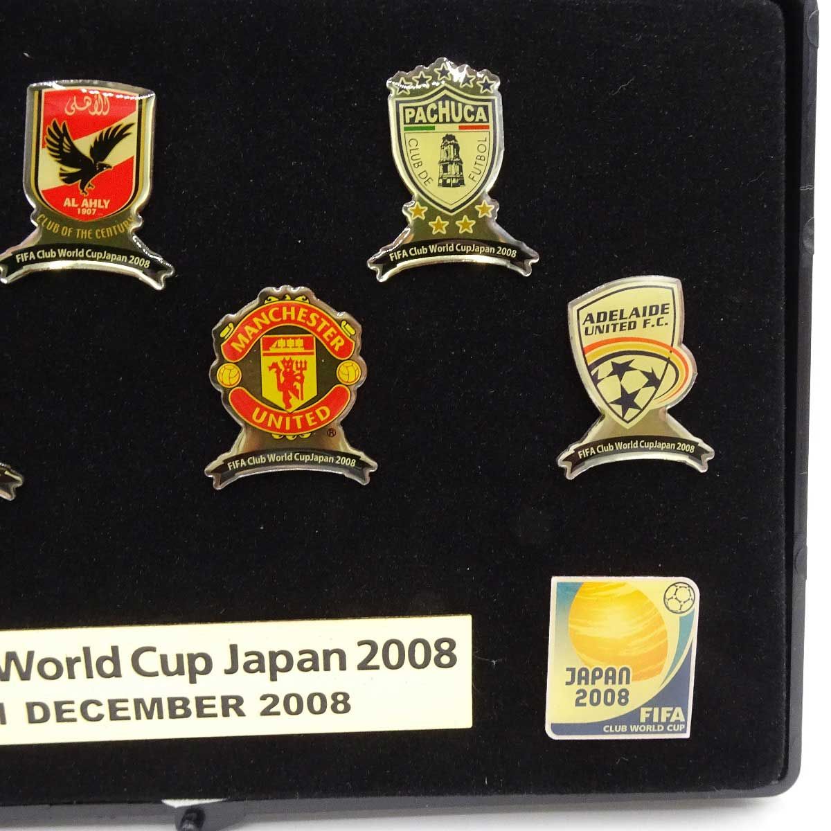 サッカー FIFA CLUB WORLD CAP Japan 2008 ピンズ/ピンバッジ - メルカリ