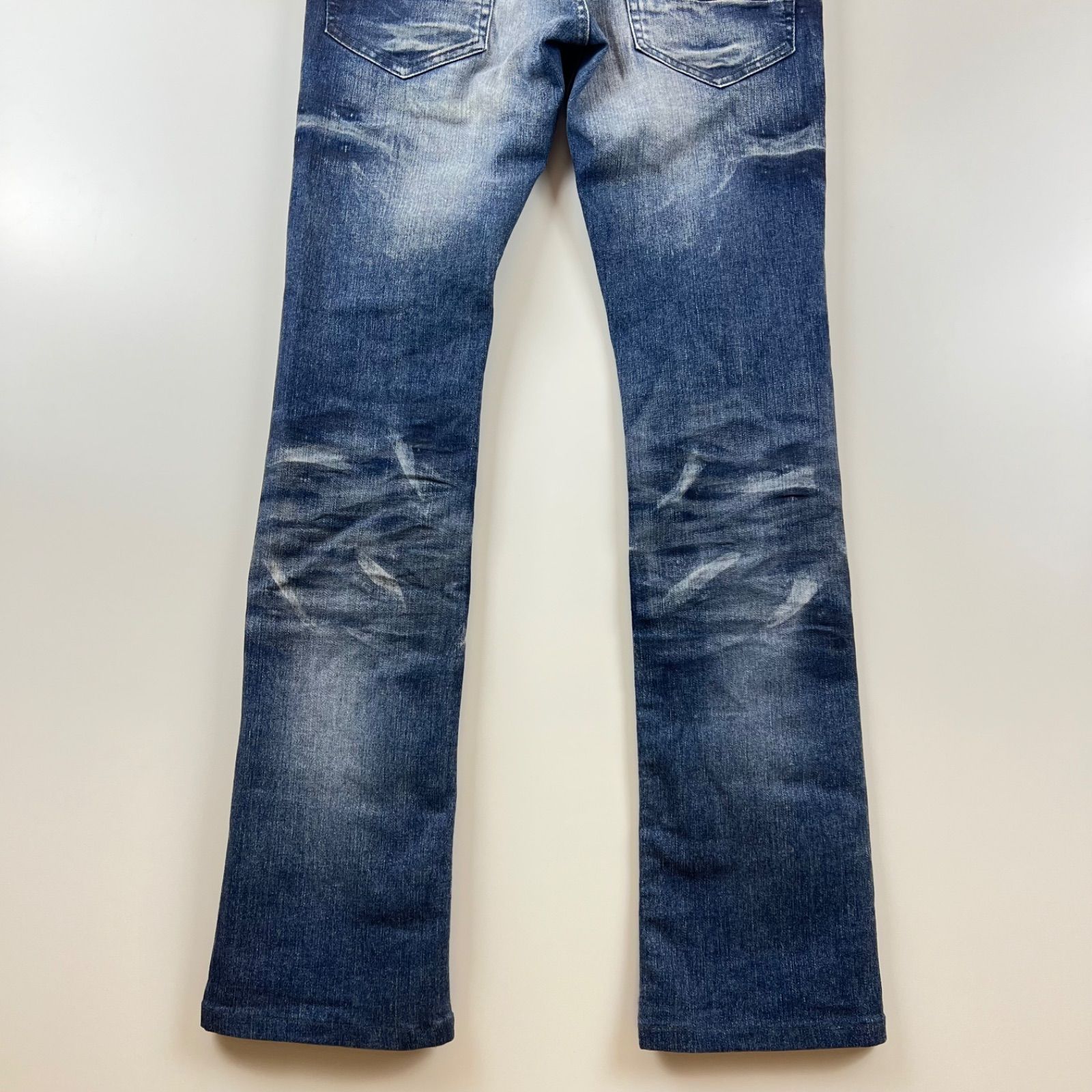 TORNADO MART grunge boots cut denim pants S TPT-7203-2 トルネード 