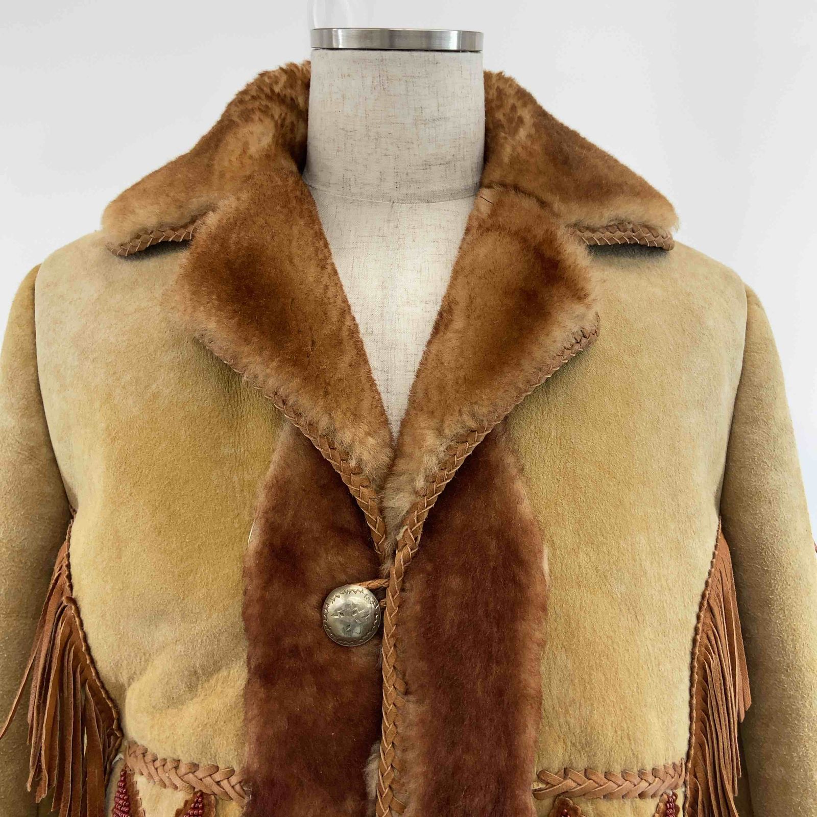 MEALEY'S PITIC LEATHER フリンジ ベスト　ブラック MEALEY\\\u0027S PITIC LEATHER HAND CRAFTED ベスト