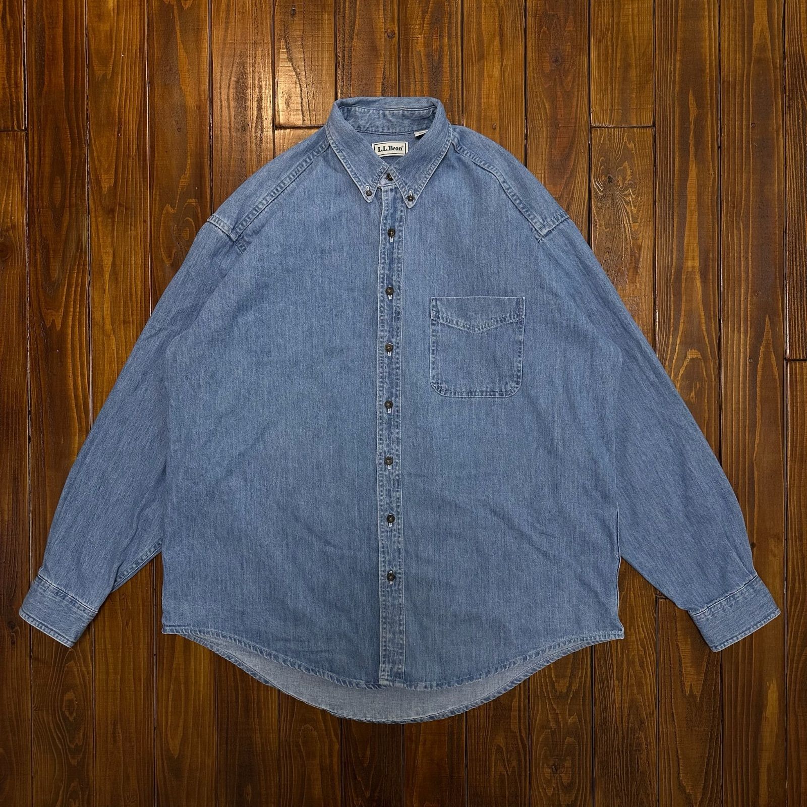 カナダ製 L.L.Bean エルエルビーン デニムシャツ ヴィンテージ