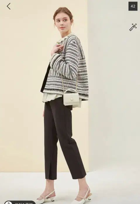 sjsj SJSJ The HANDSOME ツイード ジャケット 66 サイズ