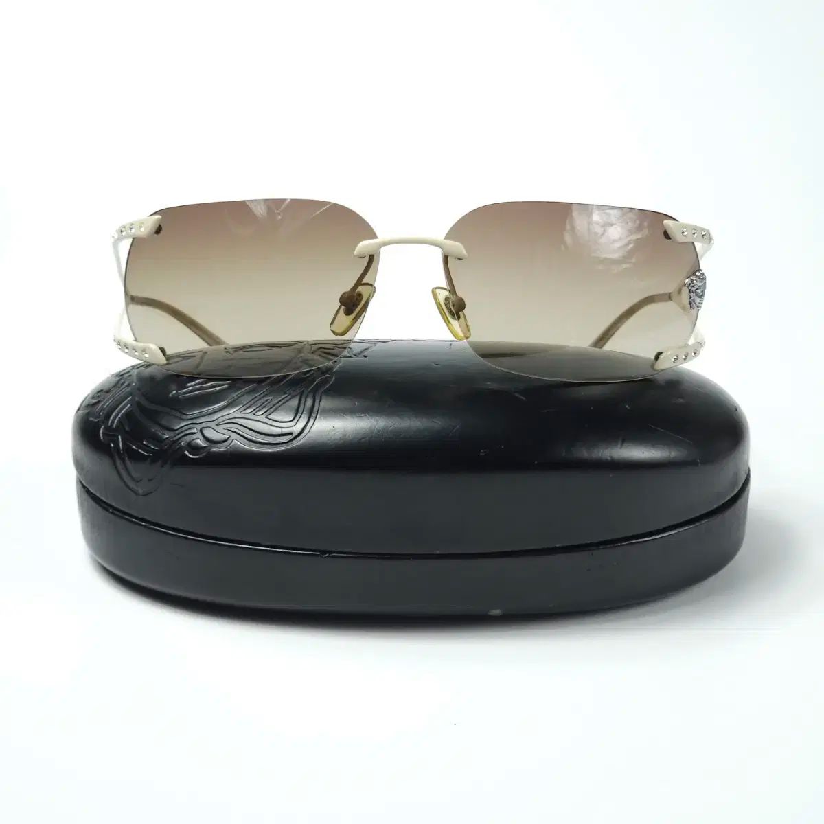 豪華で新しい ヴィンテージ Versace(ヴェルサーチェ) サングラス メルカリ - 小物