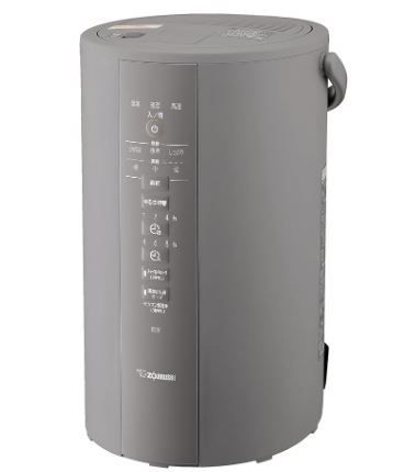象印 加湿器 4.0L スチーム式 蒸気式 フィルター不要 お手入れ簡単 グレー EE-DD50-HA 長時間加湿タイプ