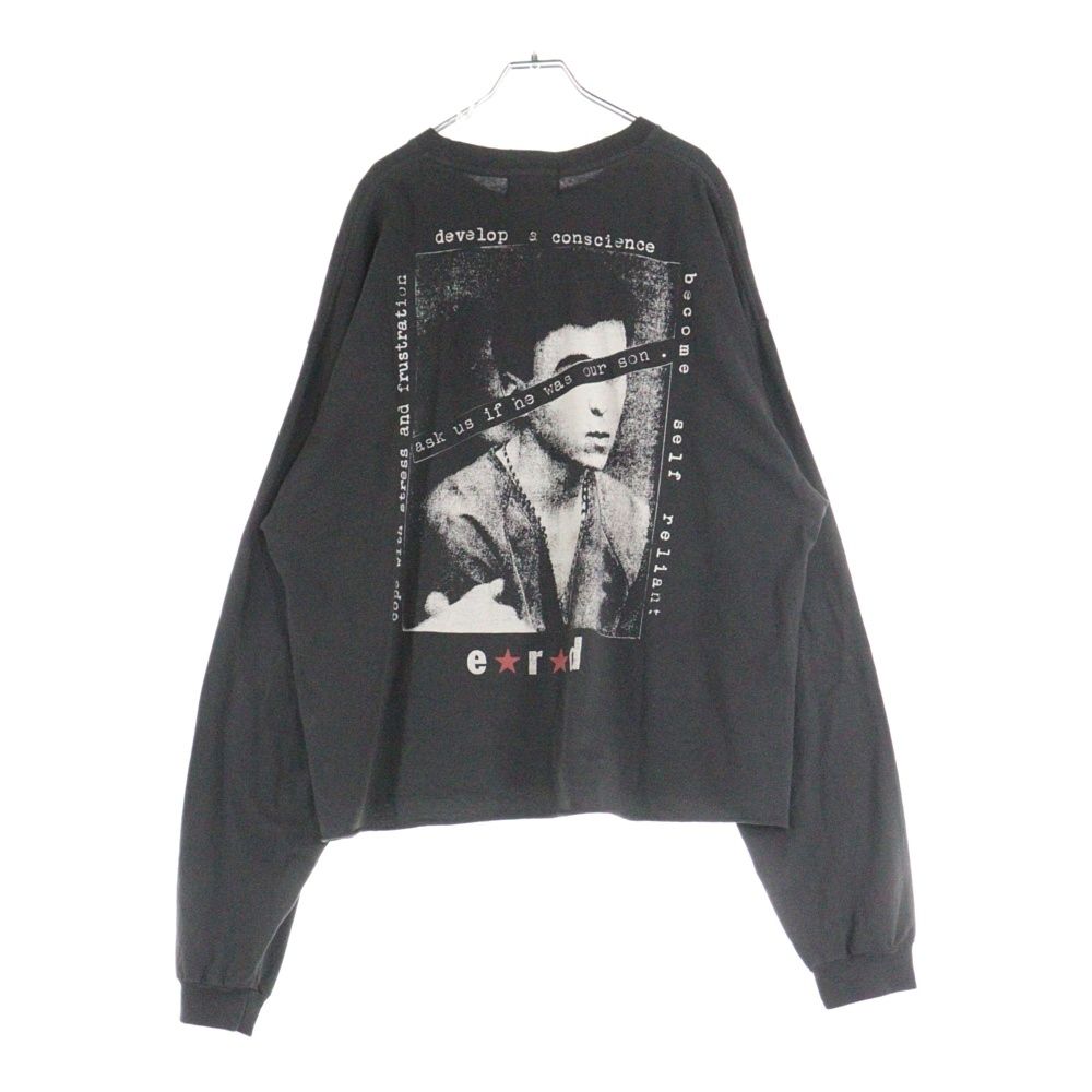 ENFANTS RICHES DEPRIMES アンファンリッチデプリメ TEEN JUST WANTED LOVE LS T-SHIRT ティーン ジャスト ウォンテッド ラブ 長袖Tシャツ カットソー ブラック