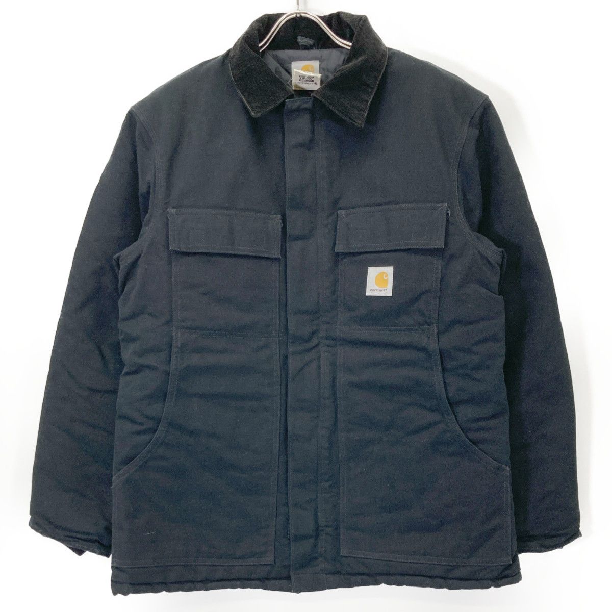 Carhartt カーハート USA製 ブラック ダック地 トラディショナル