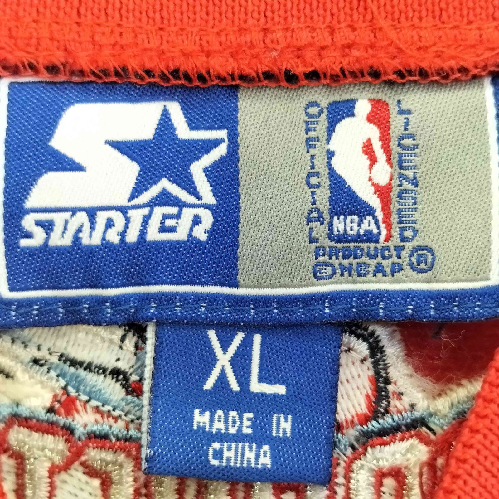 スターター STARTER NBA チームロゴ刺繍 ジャージ トラック