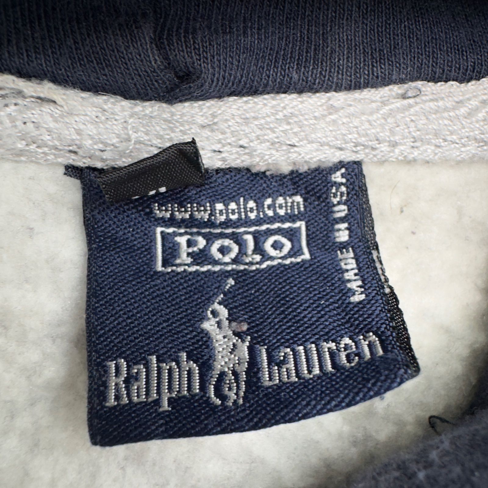 90s USA製】 ポロ ラルフローレン Polo Ralph Lauren フルジップ 