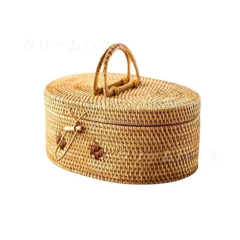 手作 藤編 収納 茶箱 収納ボックス 茶器 茶道具 工芸品 超人気 手作