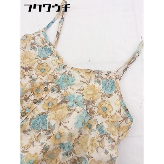 ◇ ◎ PAGEBOY ページボーイ 花柄 フラワー キャミソール ロング