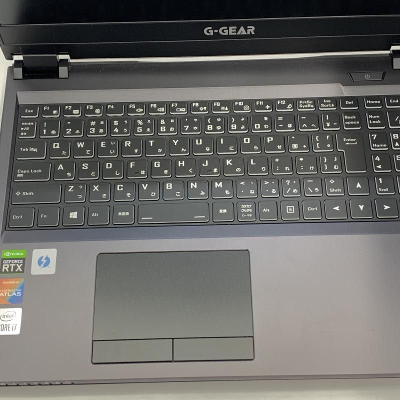 【中古】ツクモ G-GEAR N1589J ゲーミングノートパソコン 2020[10]