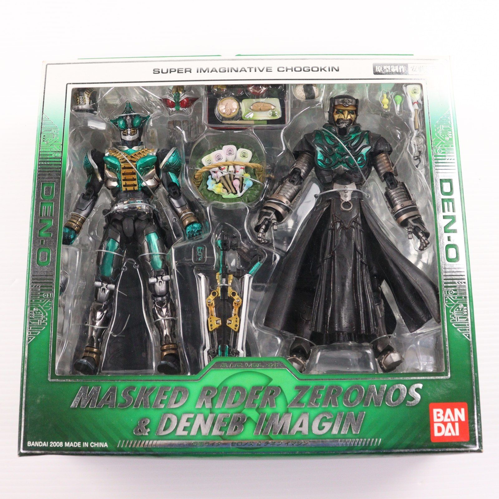 BANDAI - S.I.C. Vol.44 仮面ライダーゼロノス&デネブイマジン 仮面ライダー電王 完成品 可動フィギュア バンダイ S.I.C. Vol.44 仮面ライダーゼロノス&デネブイマジン 仮面
