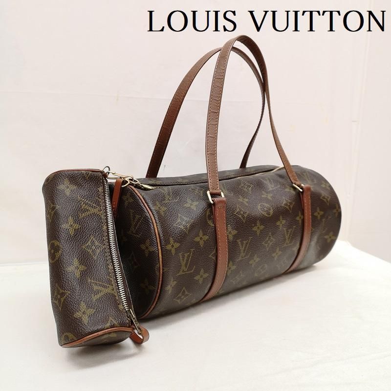 LOUIS VUITTON ルイヴィトン ボストンバッグ ヴィンテージ ポーチ付き モノグラム パピヨン 30 ハンドバッグ M51385