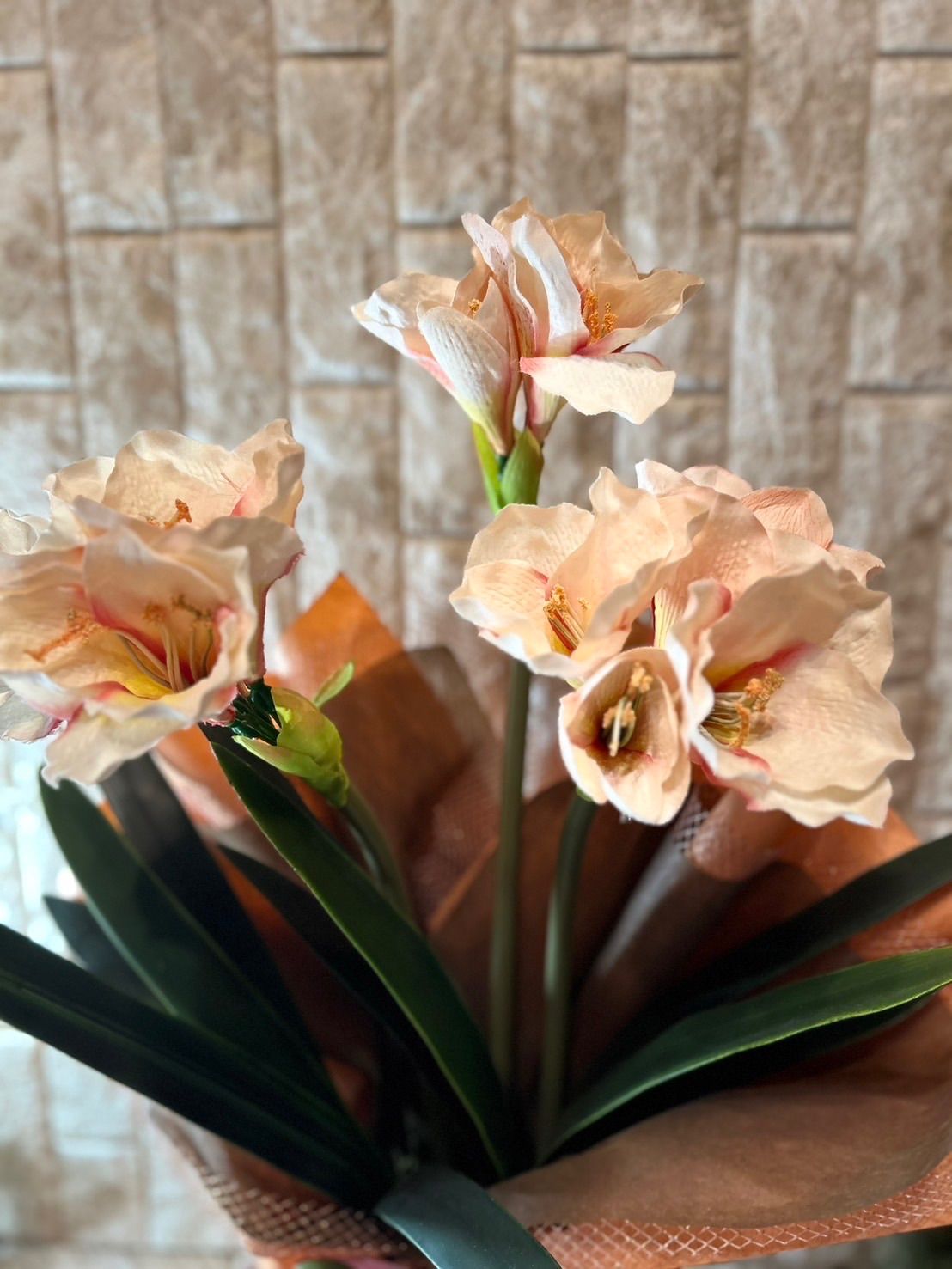 光触媒 人工観葉植物 ウォールグリーン フェイクグリーン アマリリス