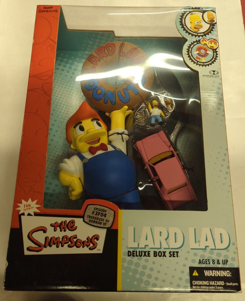McFARLANE TOYS DELUXE BOX SET LARD LAD THE SIMPSONS - メルカリ