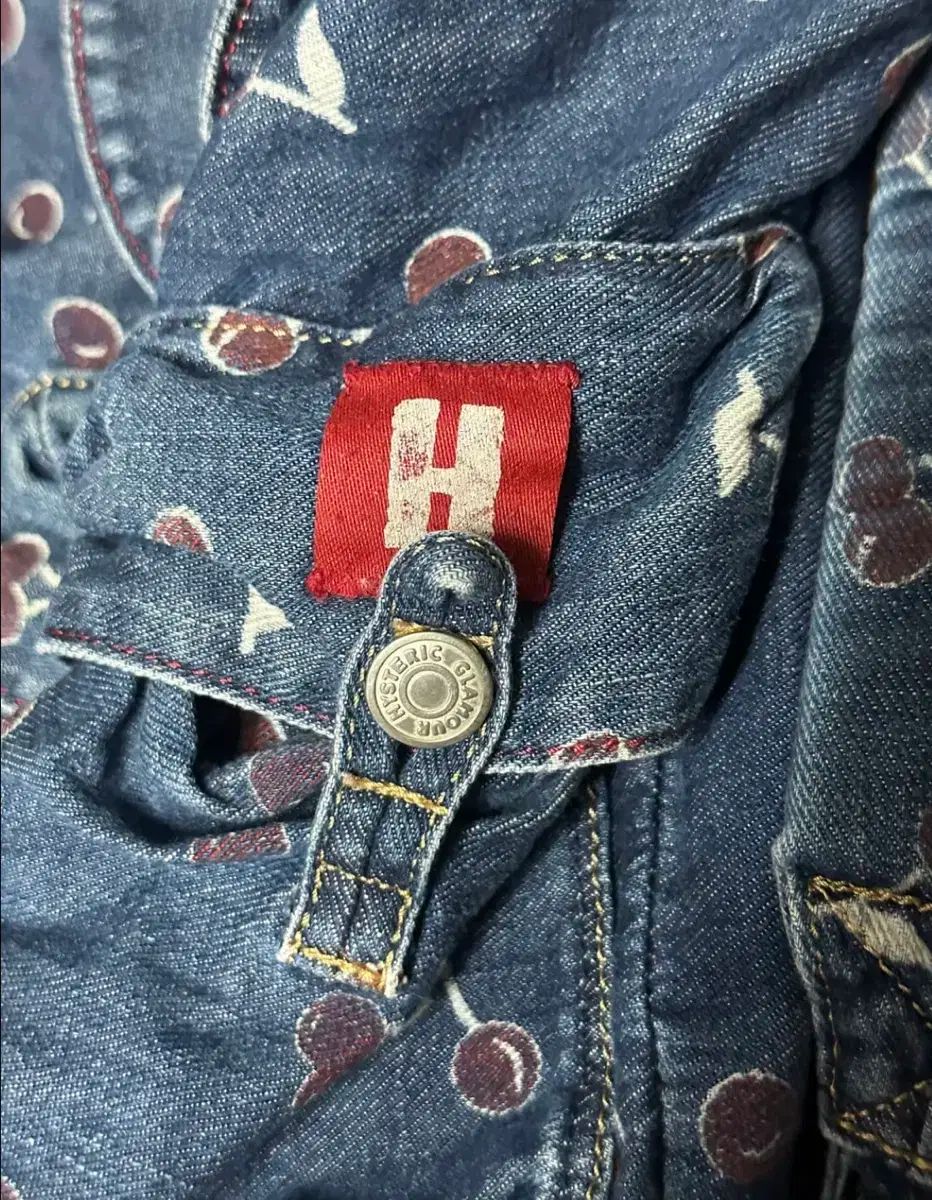 HYSTERIC GLAMOUR(ヒステリックグラマー) チェリー デニム