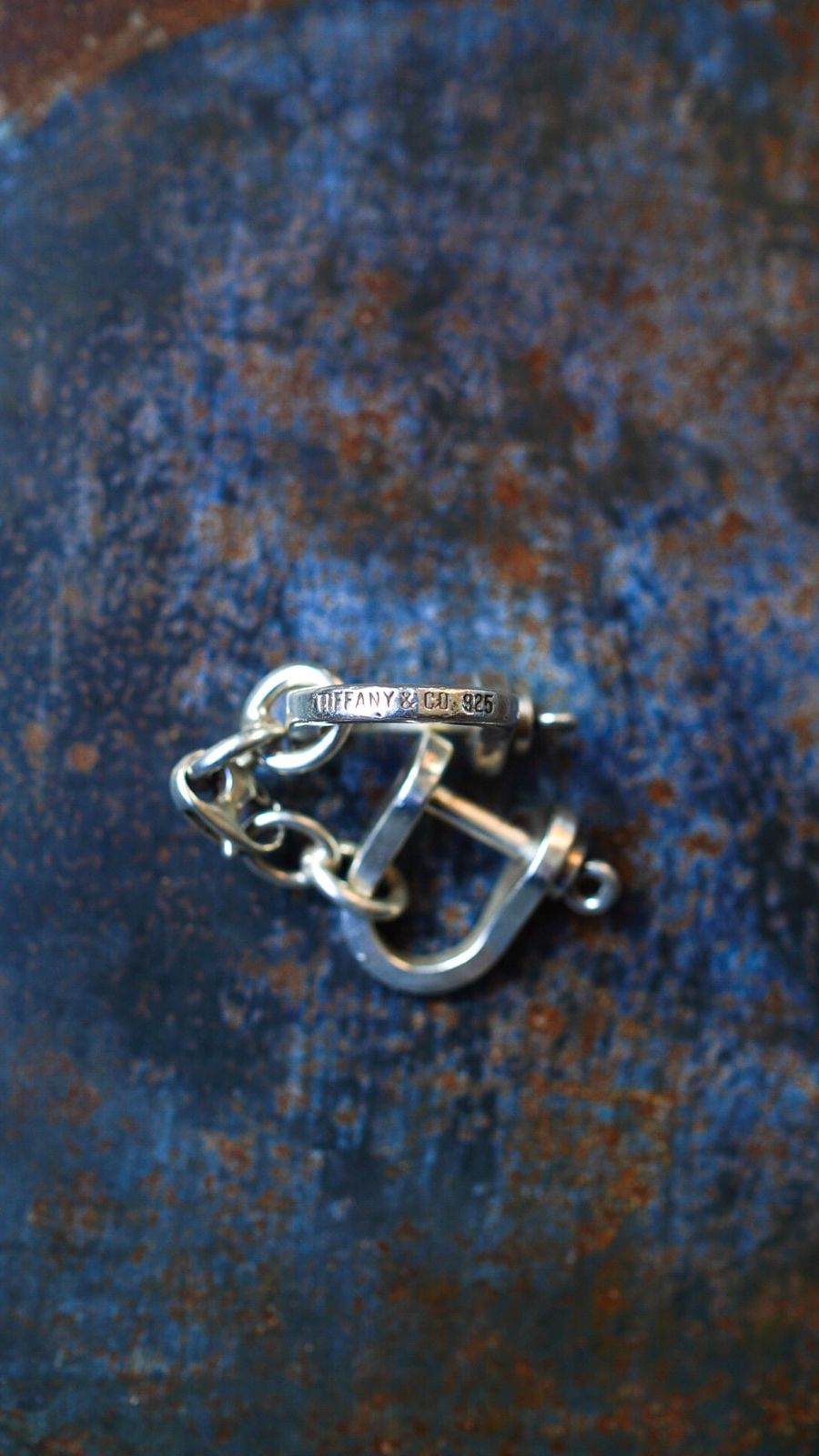 VINTAGE】TIFFANY&Co. ティファニー ダブル シャックル VINTAGE】TIFFANY&Co. ティファニー ダブル シャックル